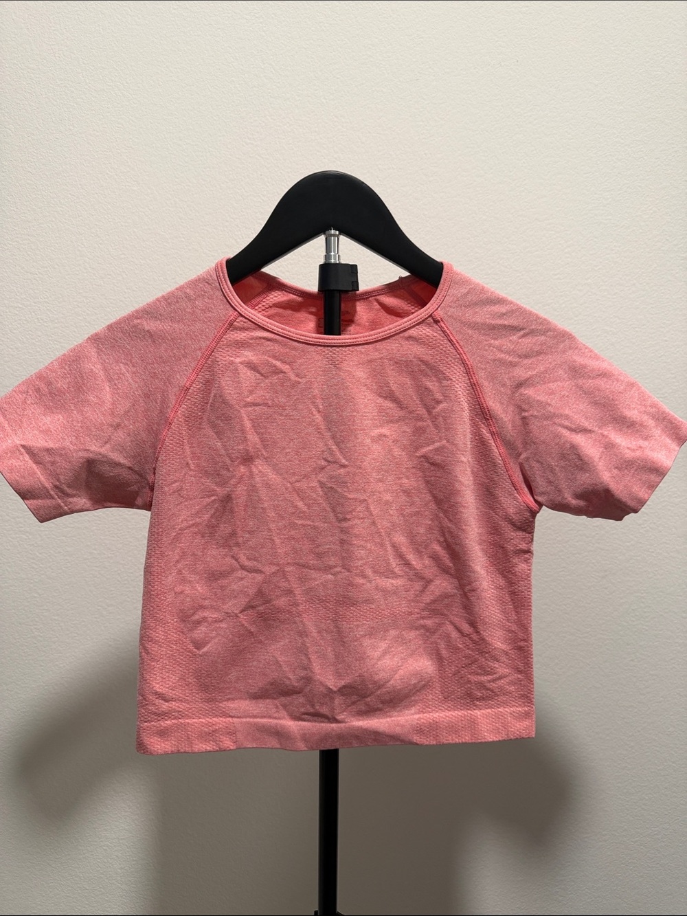 Short Sleeve Pink Top